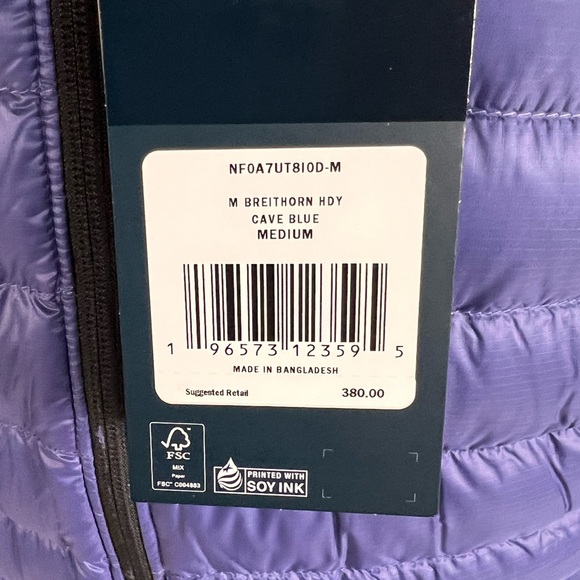 North Face Breithorn Hooded Down Jacket - Picture 15 of 16